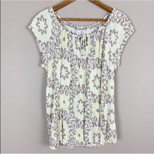 🌿Old Navy Floral Peasant Blouse